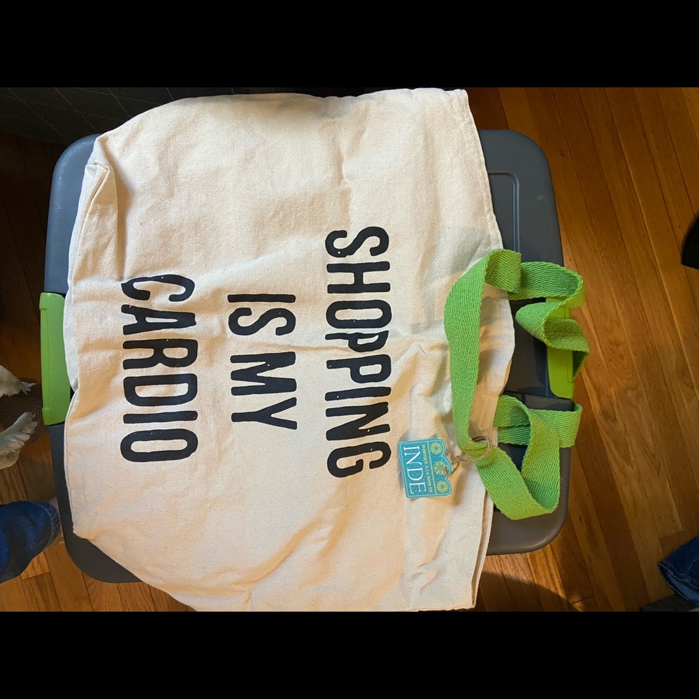 Large canvas bag